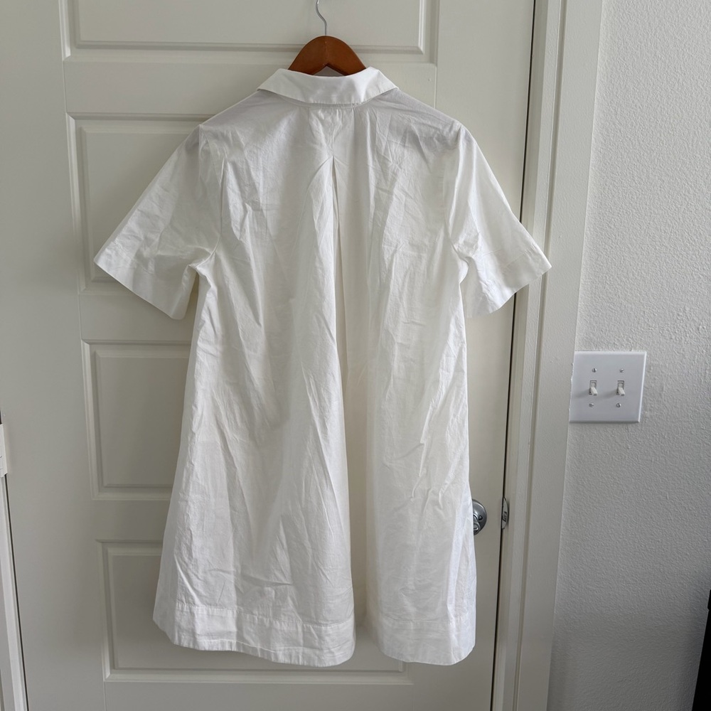 Gap White Oversized Dress Poplin Color - Picture 5 of 6